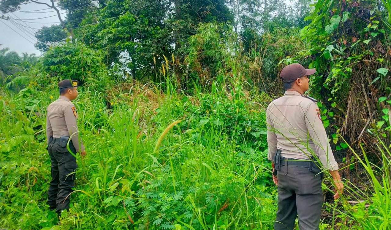 Polsek Seberida Patroli Karhutla di Desa Payarumbai